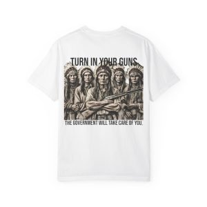 "Turn In Your Guns" Dyed T-shirt