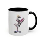 Colorful Cartoon Accent Coffee Mug - Perfect Gift for Animation Lovers