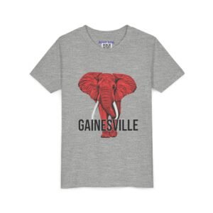 Gainesville Red Elephant - Youth Tee - Image 11