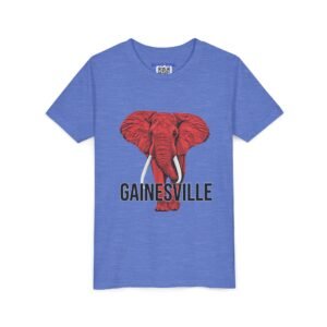 Gainesville Red Elephant - Youth Tee - Image 15