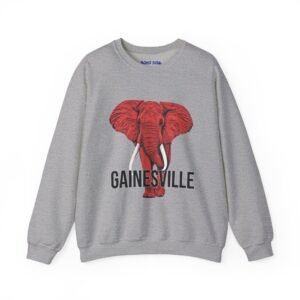 Gainesville Red Elephant - Adult Sweatshirt - Image 21