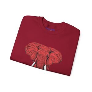 Gainesville Red Elephant - Adult Sweatshirt - Image 51