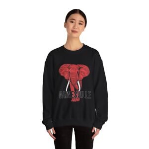 Gainesville Red Elephant - Adult Sweatshirt - Image 16