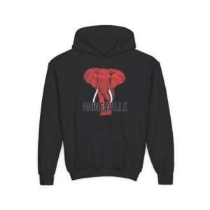 Gainesville Red Elephant - Youth Hoodie - Image 5