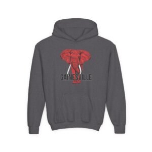Gainesville Red Elephant - Youth Hoodie - Image 17