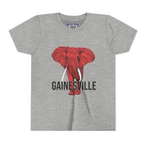 Gainesville Red Elephant - Youth Tee - Image 9
