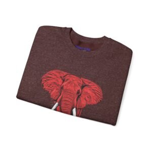 Gainesville Red Elephant - Adult Sweatshirt - Image 11