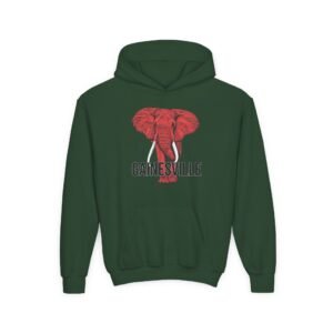 Gainesville Red Elephant - Youth Hoodie - Image 13