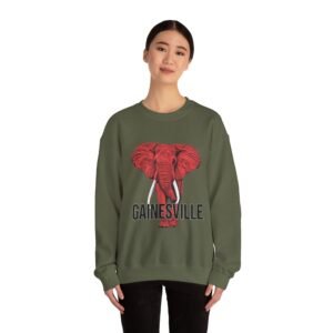 Gainesville Red Elephant - Adult Sweatshirt - Image 28