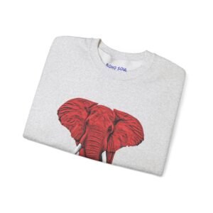 Gainesville Red Elephant - Adult Sweatshirt - Image 7