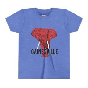 Gainesville Red Elephant - Youth Tee - Image 13
