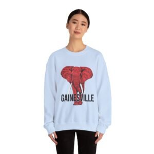 Gainesville Red Elephant - Adult Sweatshirt - Image 36