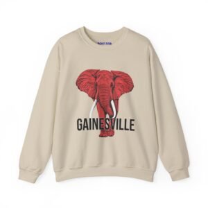 Gainesville Red Elephant - Adult Sweatshirt - Image 17
