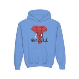 Gainesville Red Elephant - Youth Hoodie - Image 21