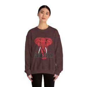 Gainesville Red Elephant - Adult Sweatshirt - Image 12