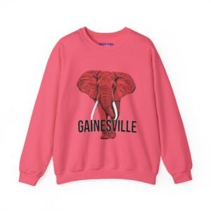 Gainesville Red Elephant - Adult Sweatshirt - Image 41
