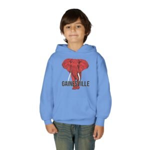Gainesville Red Elephant - Youth Hoodie - Image 23