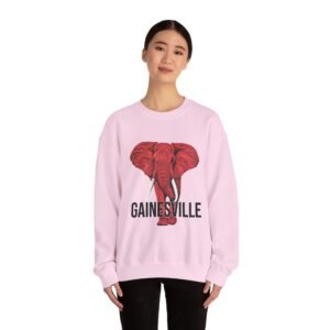Gainesville Red Elephant - Adult Sweatshirt - Image 40