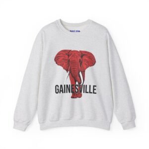 Gainesville Red Elephant - Adult Sweatshirt - Image 5