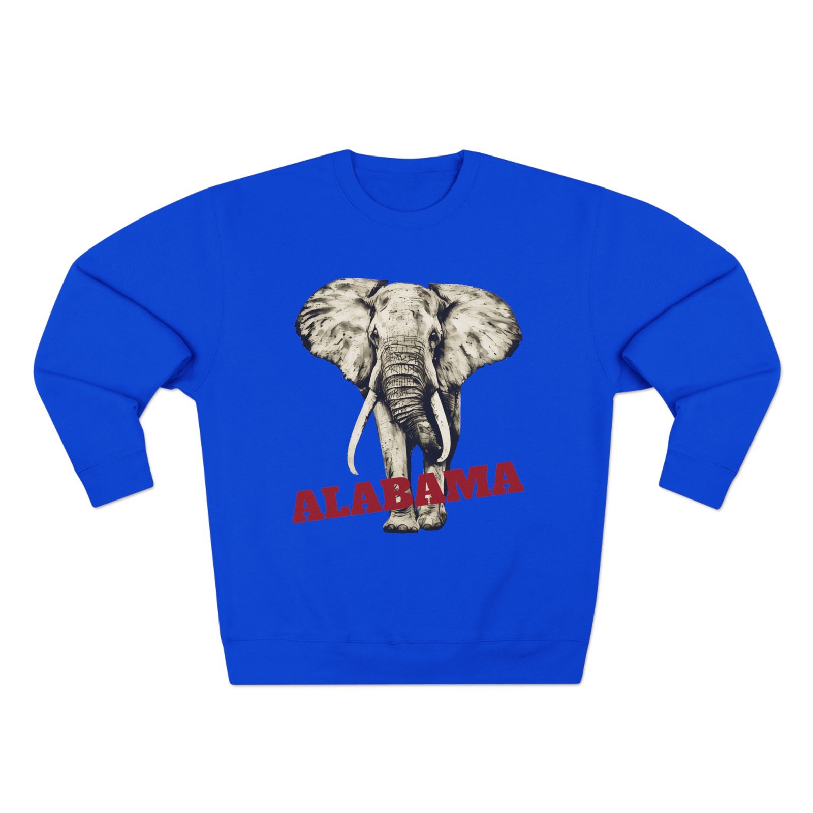 Elephant Art w/Custom Text Sweatshirt - Image 17