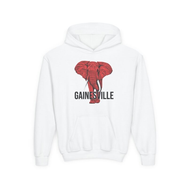Gainesville Red Elephant History - Youth Hoodie