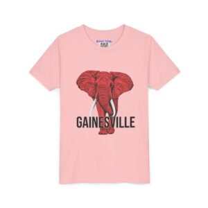 Gainesville Red Elephant - Youth Tee - Image 27