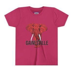 Gainesville Red Elephant - Youth Tee - Image 17