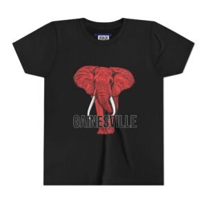 Gainesville Red Elephant - Youth Tee - Image 5