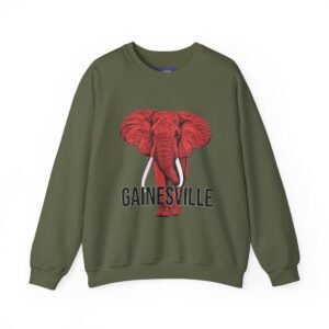 Gainesville Red Elephant - Adult Sweatshirt - Image 25