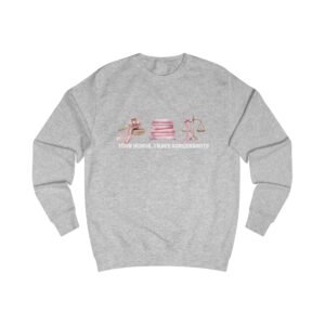 Legal Sweatshirt For Attorney — The Law In Pink