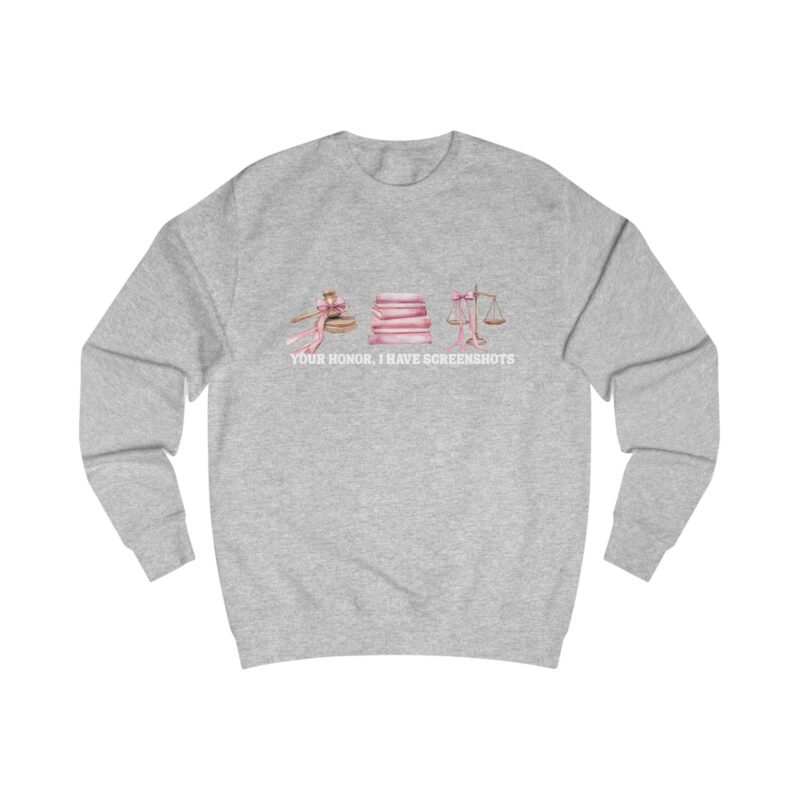 Legal Sweatshirt For Attorney — The Law In Pink