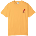 Dino Pocket Tee — Minimal Green Dinosaur Graphic T‑Shirt
