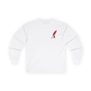 Long Sleeve Tee — Do You Know Your Poet? Red Quill Ink Design