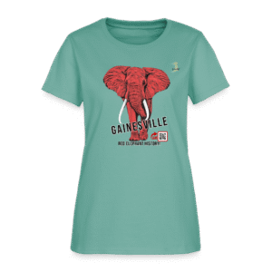 Women's Red Elephant History T-Shirt