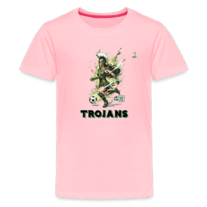 Girls Trojan Soccer Tee