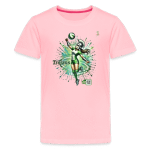 Girls Trojan Volleyball Tee
