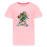 Girls Trojan Basketball Tee