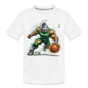 Boys Trojan Basketball Tee