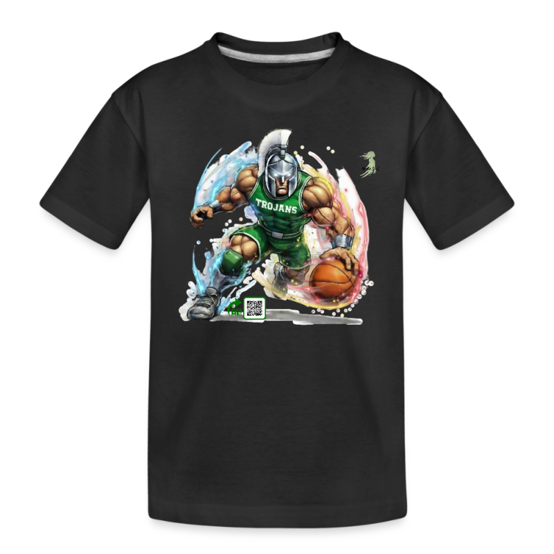 Boys Trojan Basketball Tee