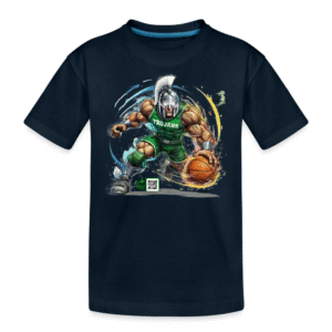 Boys Trojan Basketball Tee