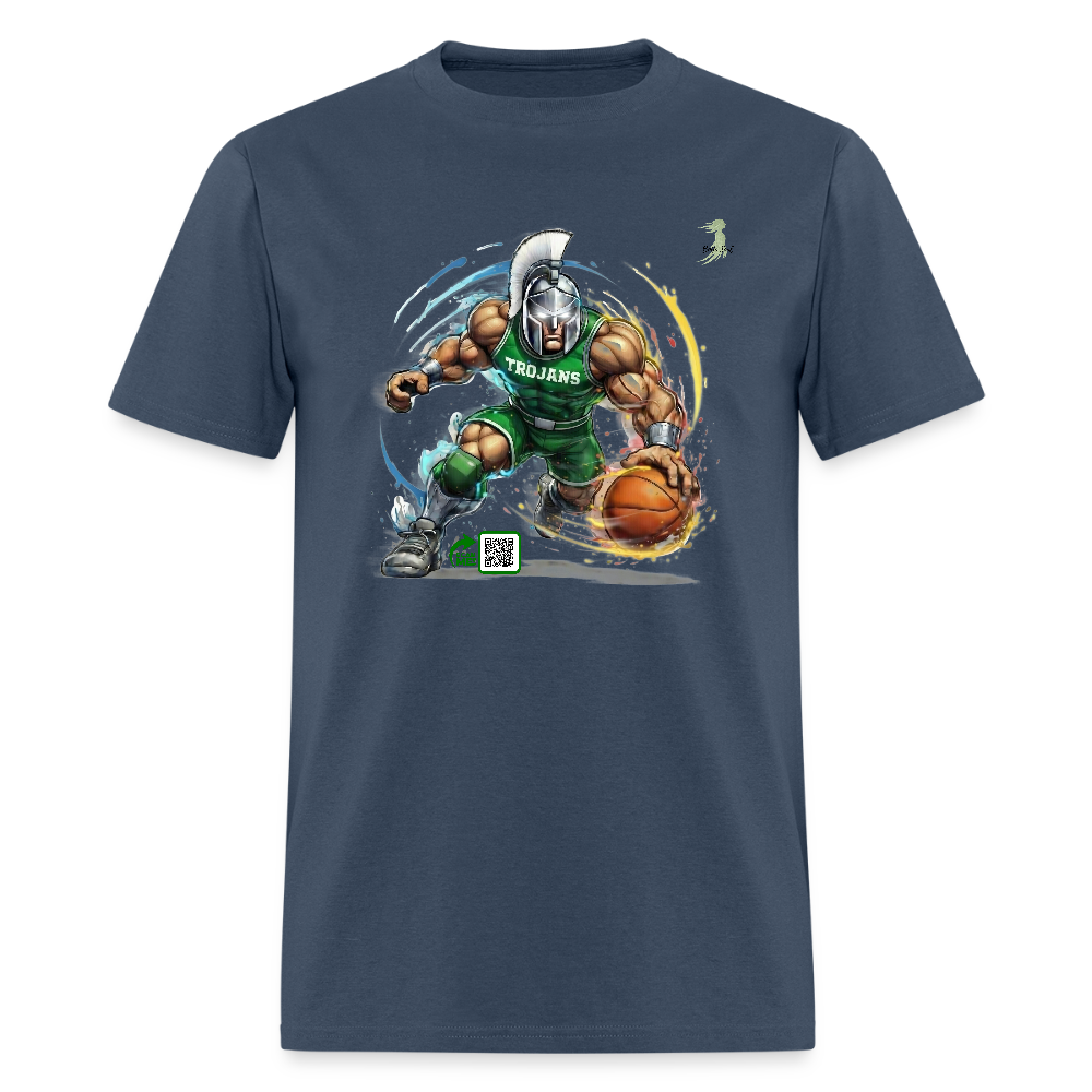 Adult Trojans Basketball Tee