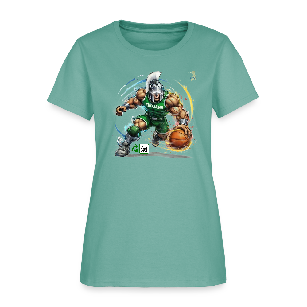 Women's Trojan Basketball Tee