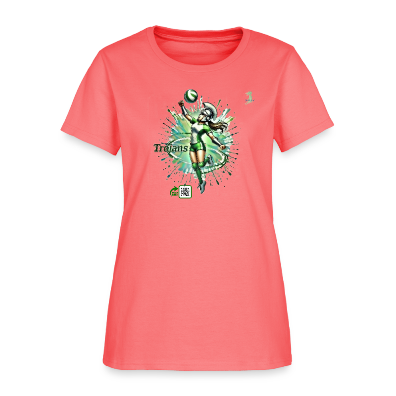 Women's Trojan Volleyball Tee