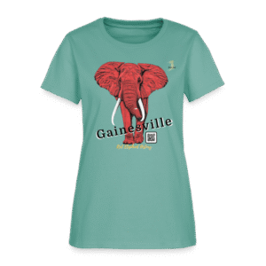 Women's Red Elephant History Tee