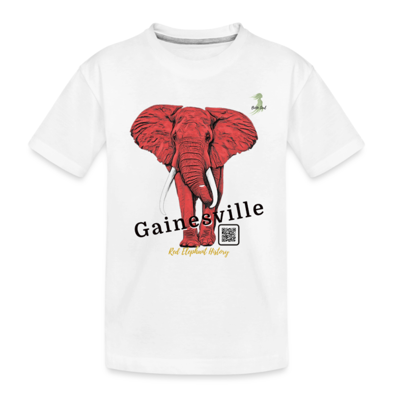 Kid’s Red Elephant History Tee