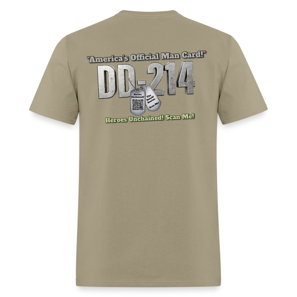 DD-214: America's Official Man Card Tee