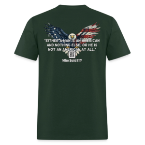 Famous Teddy Roosevelt Quote - True American