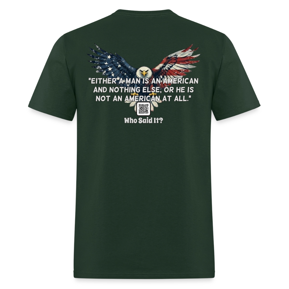 Famous Teddy Roosevelt Quote - True American