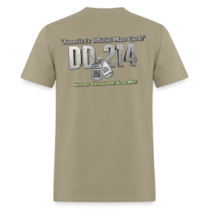 DD-214: America's Official Man Card Tee