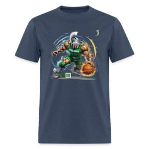 Adult Trojans Basketball Tee